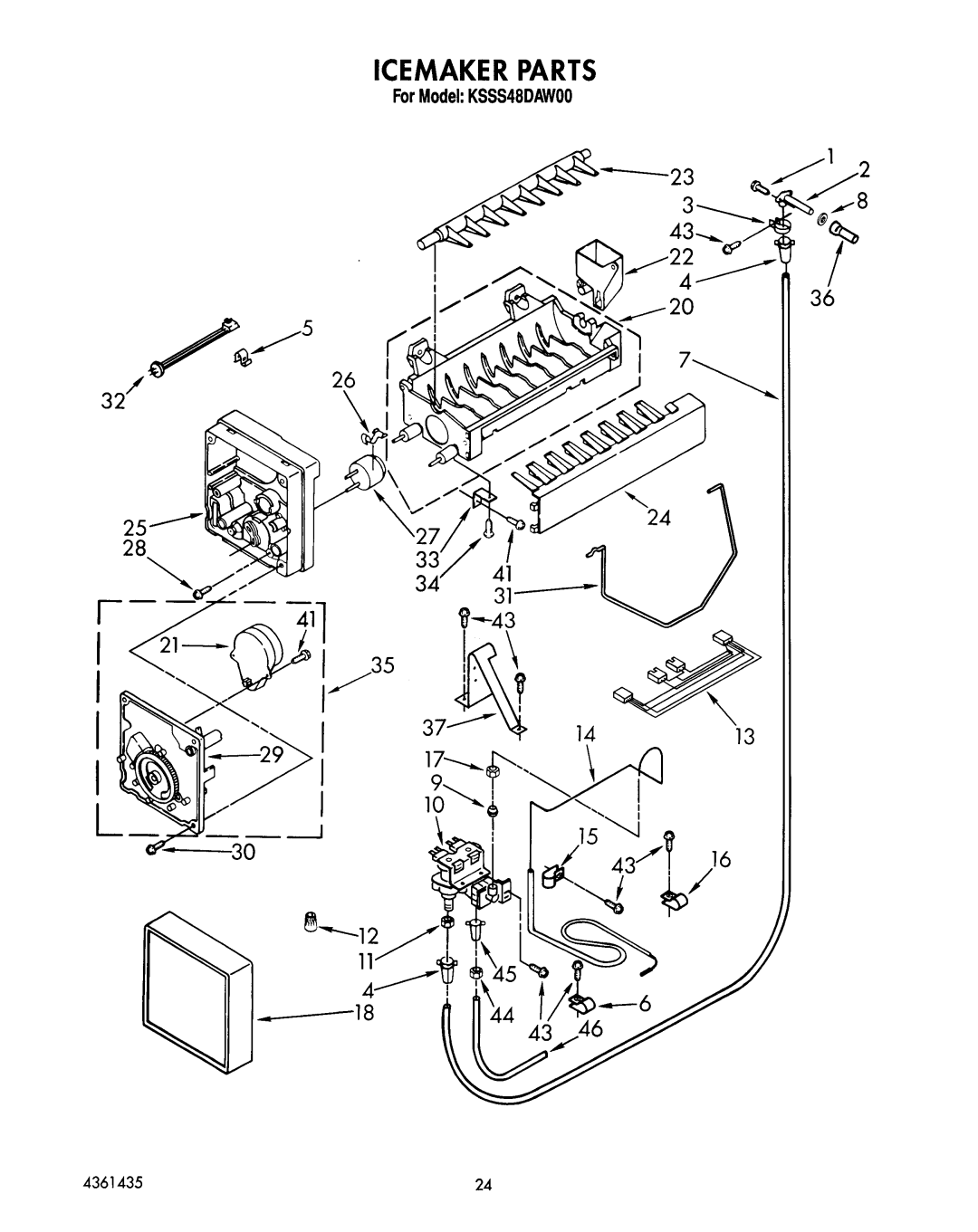 KitchenAid KSSS48DAW00 manual 