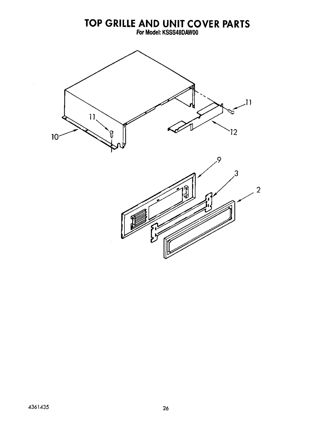 KitchenAid KSSS48DAW00 manual 