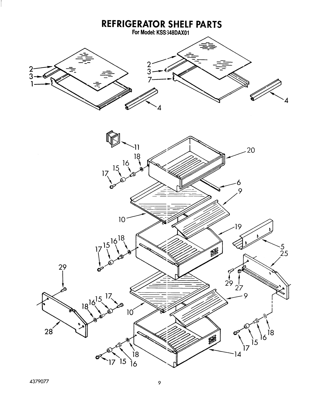 KitchenAid KSSS48DAX01 manual 