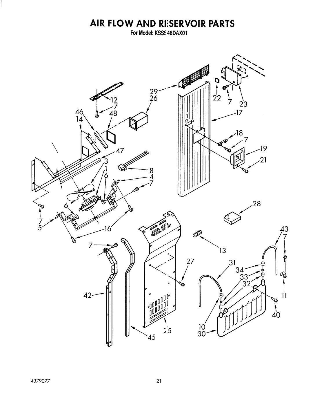 KitchenAid KSSS48DAX01 manual 