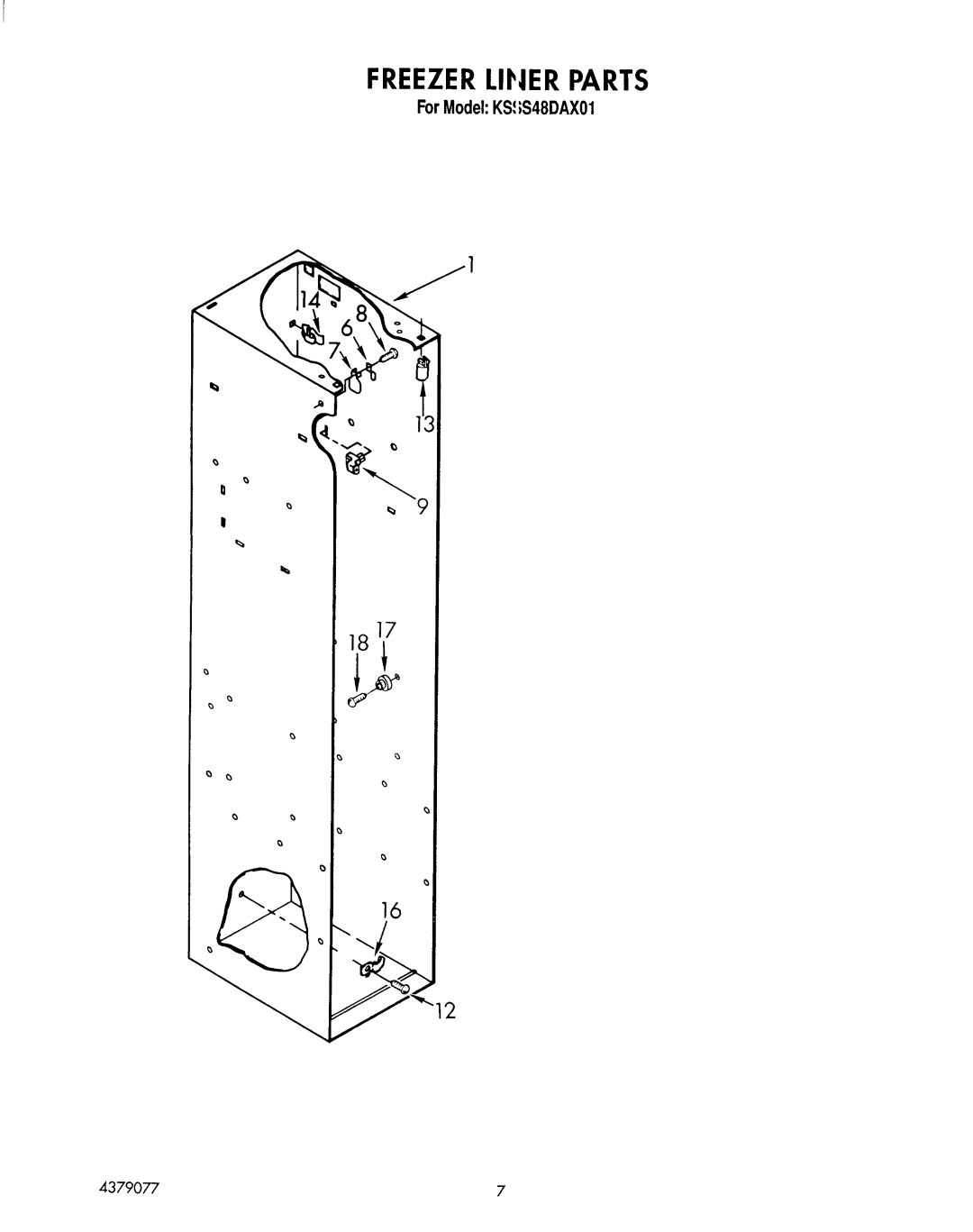 KitchenAid KSSS48DAX01 manual 