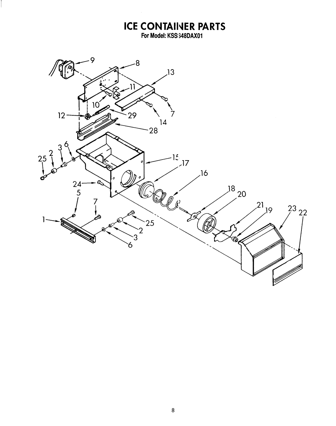 KitchenAid KSSS48DAX01 manual 