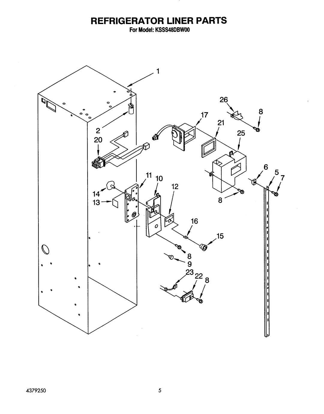 KitchenAid KSSS48DBW00 manual 