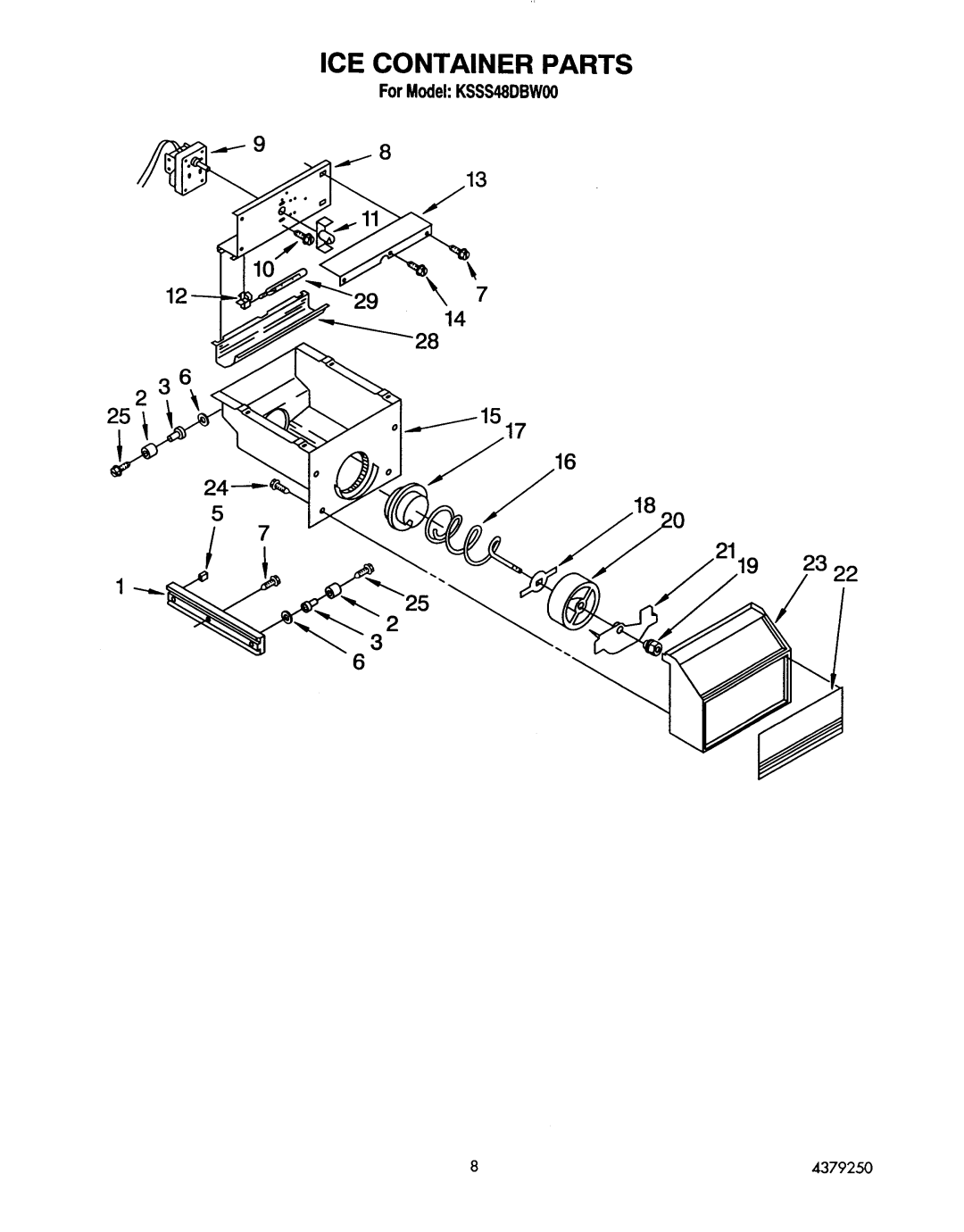 KitchenAid KSSS48DBW00 manual 