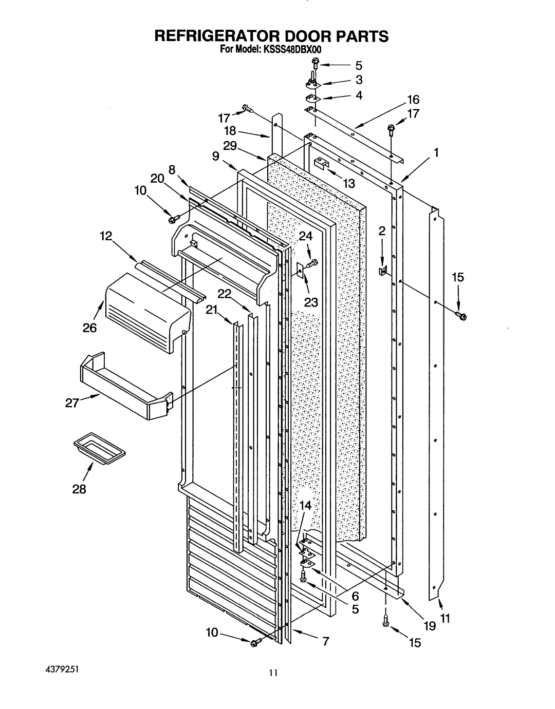 KitchenAid KSSS48DBX00 manual 