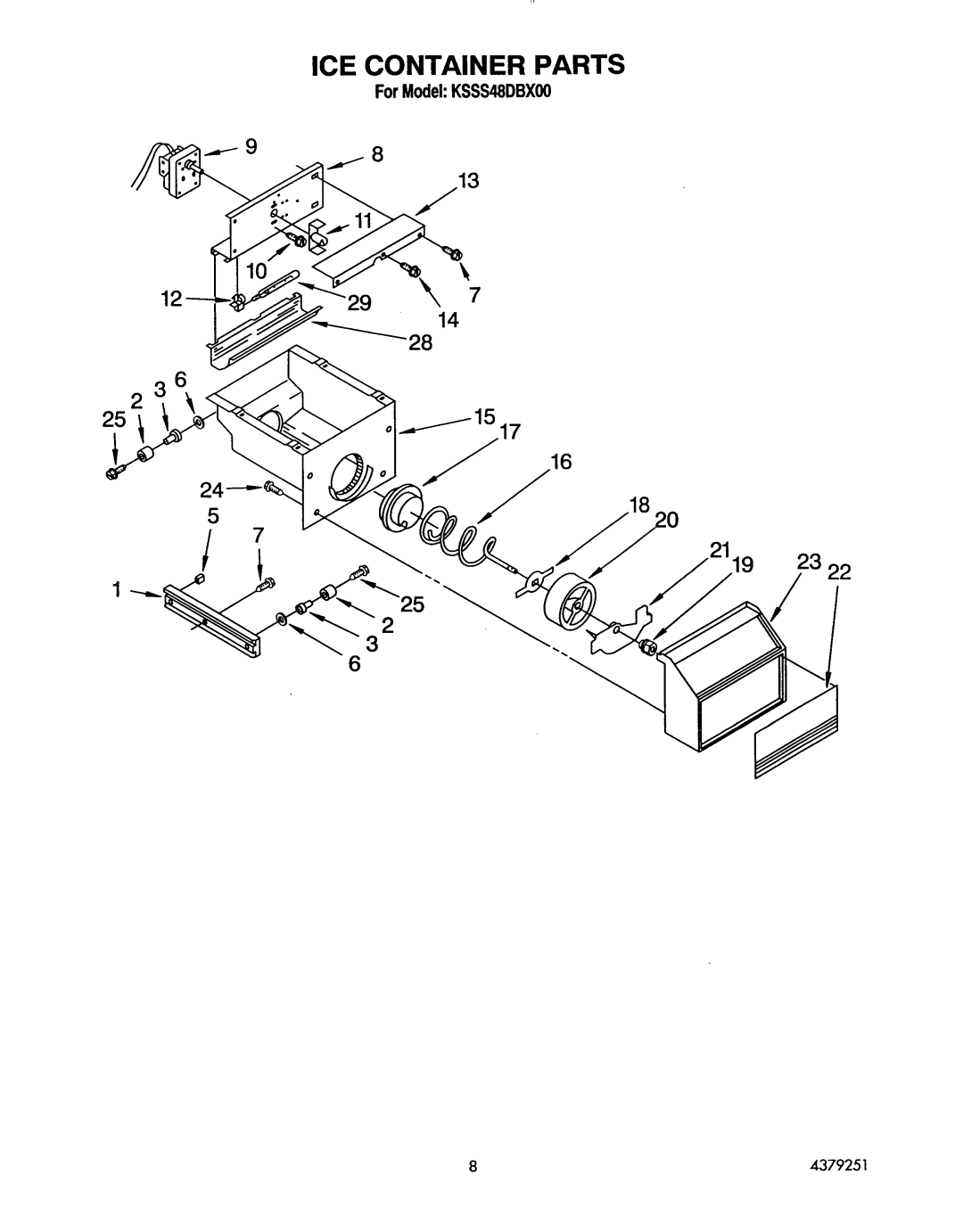 KitchenAid KSSS48DBX00 manual 