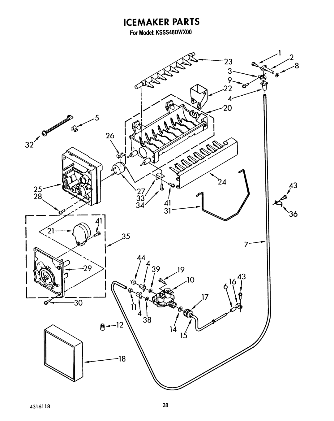 KitchenAid KSSS48DWX00 manual 