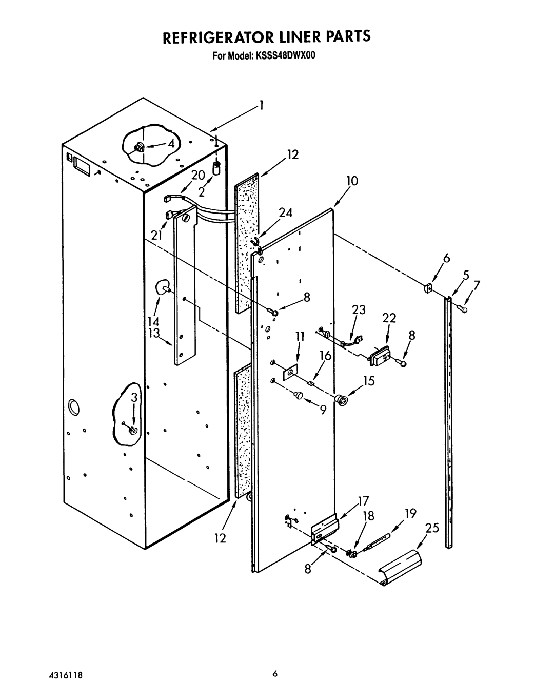 KitchenAid KSSS48DWX00 manual 