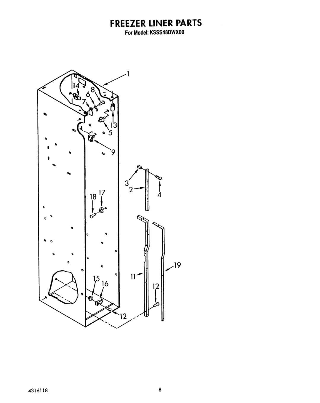 KitchenAid KSSS48DWX00 manual 