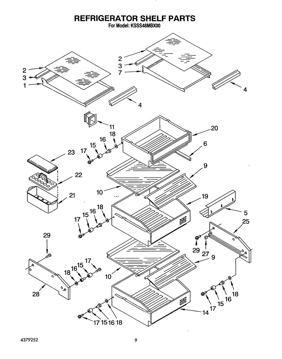 KitchenAid KSSS48MBX00 manual 