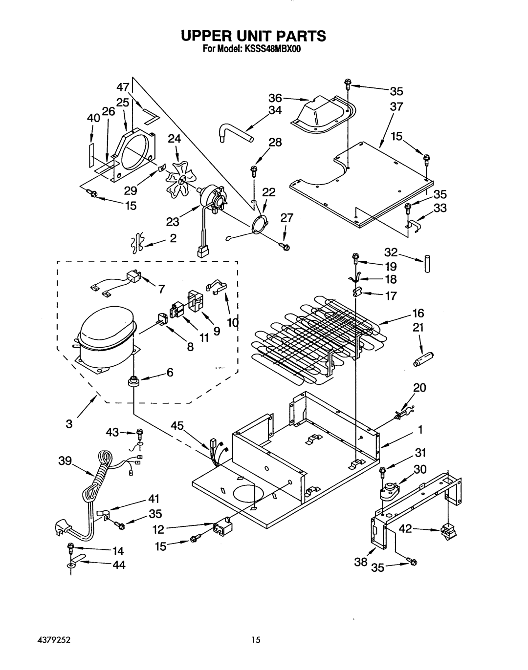 KitchenAid KSSS48MBX00 manual 