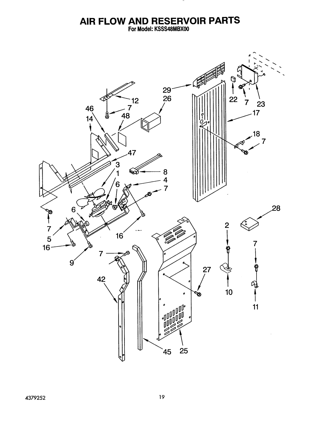 KitchenAid KSSS48MBX00 manual 