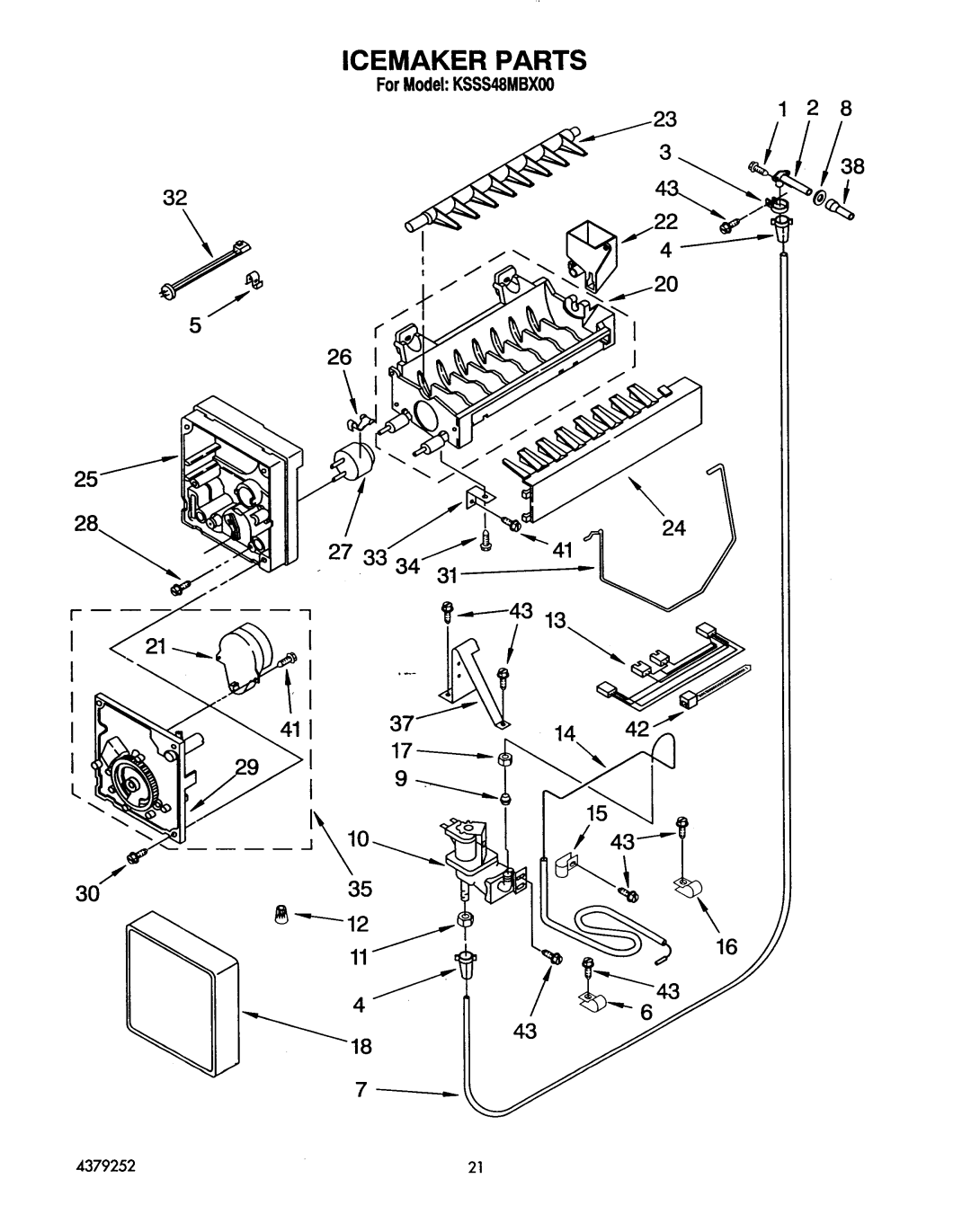 KitchenAid KSSS48MBX00 manual 