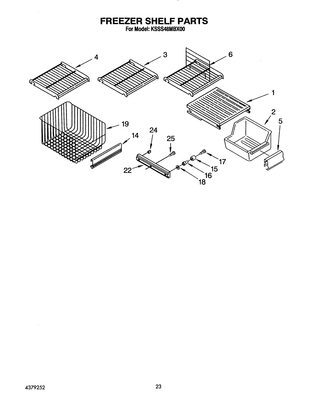 KitchenAid KSSS48MBX00 manual 