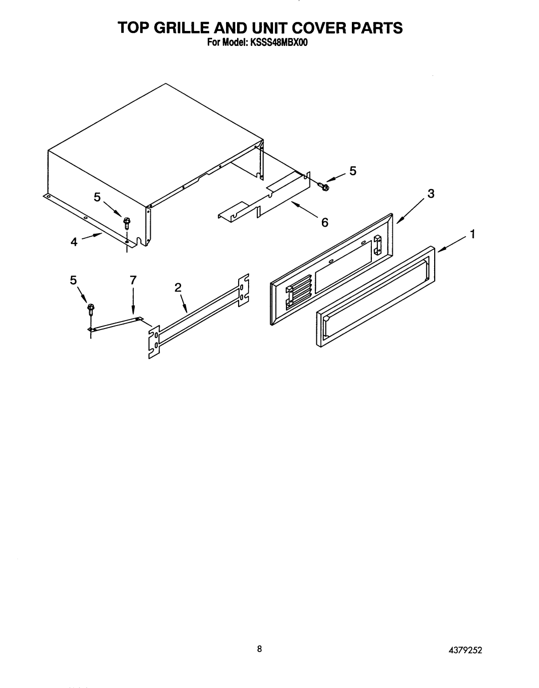 KitchenAid KSSS48MBX00 manual 