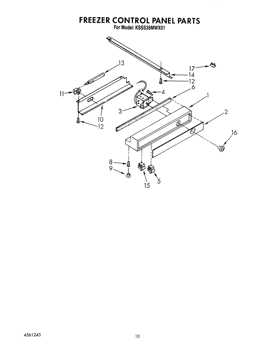 KitchenAid KSSSS36MWX01 manual 