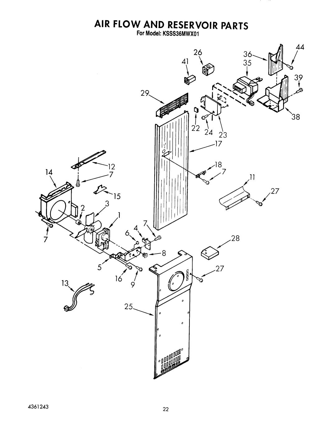 KitchenAid KSSSS36MWX01 manual 