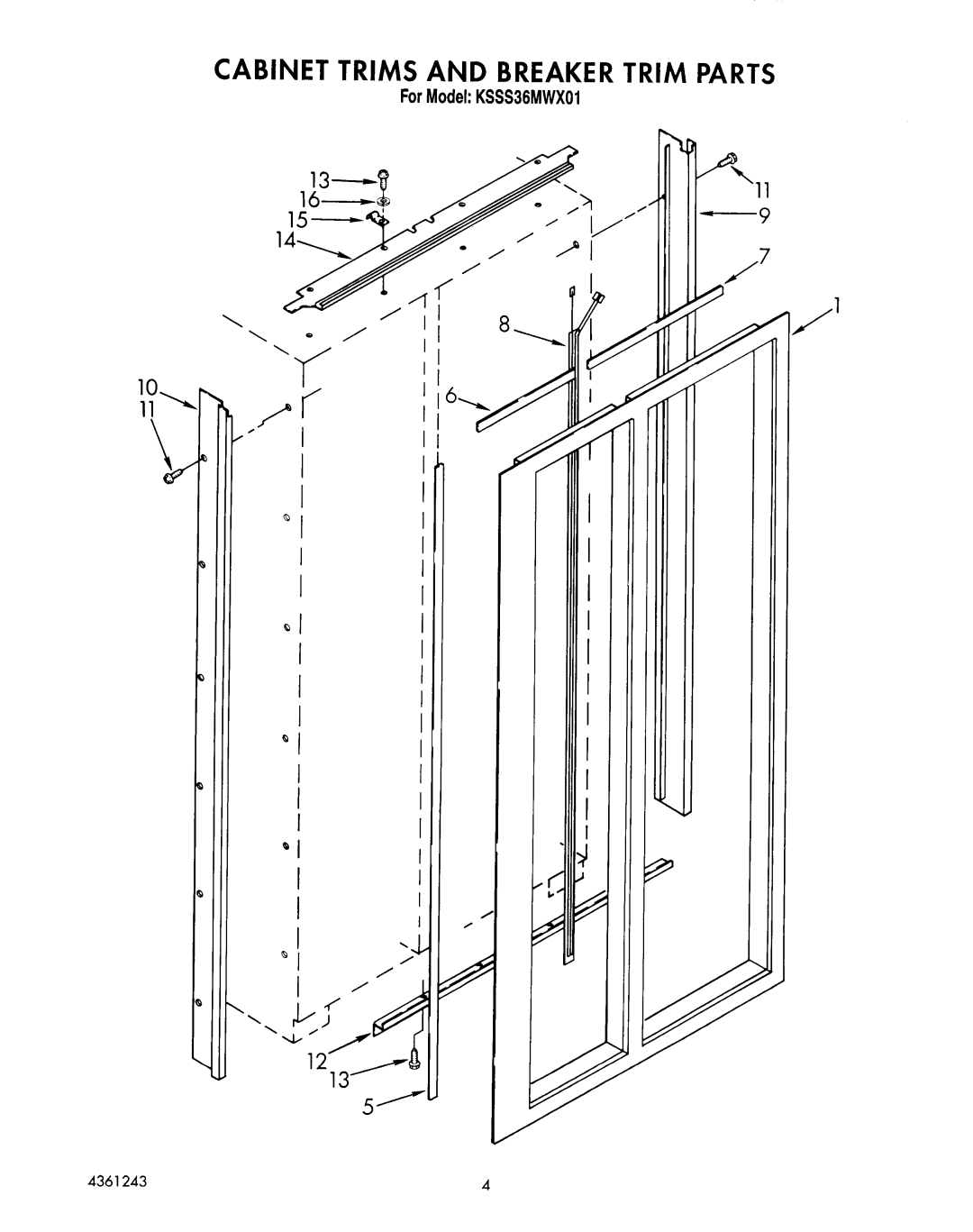 KitchenAid KSSSS36MWX01 manual 