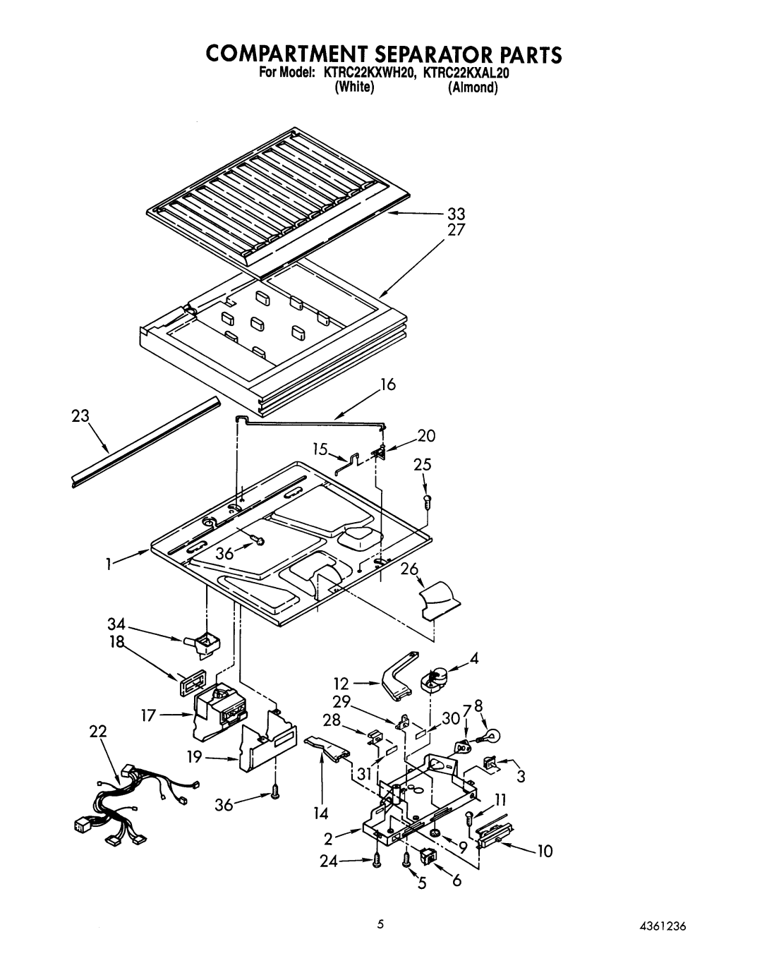 KitchenAid KTRC22KXWH20 manual 