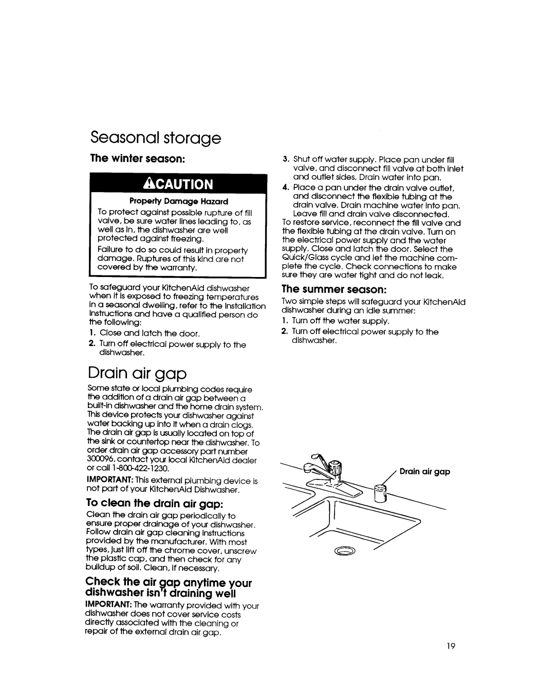 KitchenAid KUDS230Y, KUDA230Y, KUDA23HY, KUDS23HY manual 