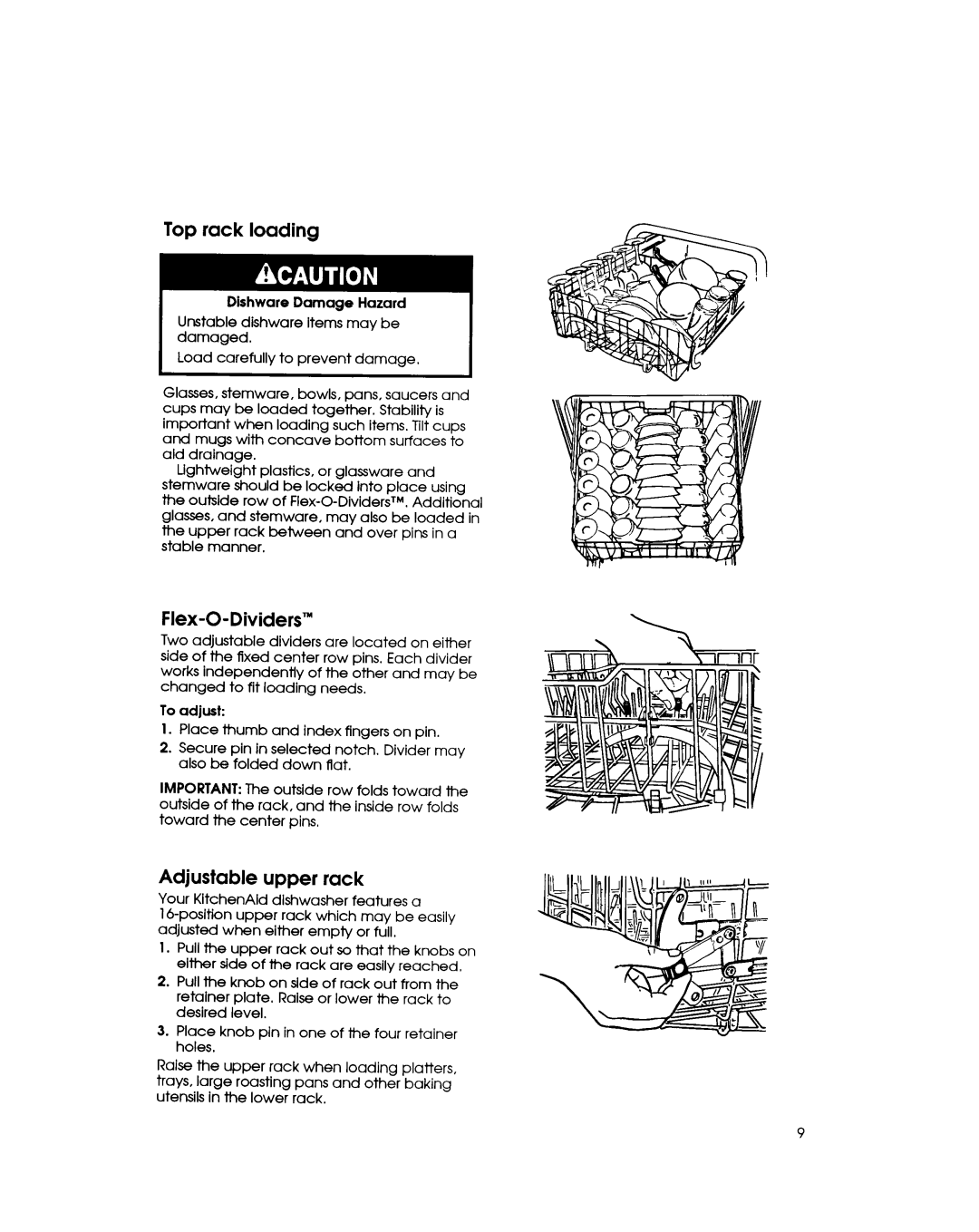 KitchenAid KUDA23HY, KUDA230Y, KUDS23HY, KUDS230Y manual 