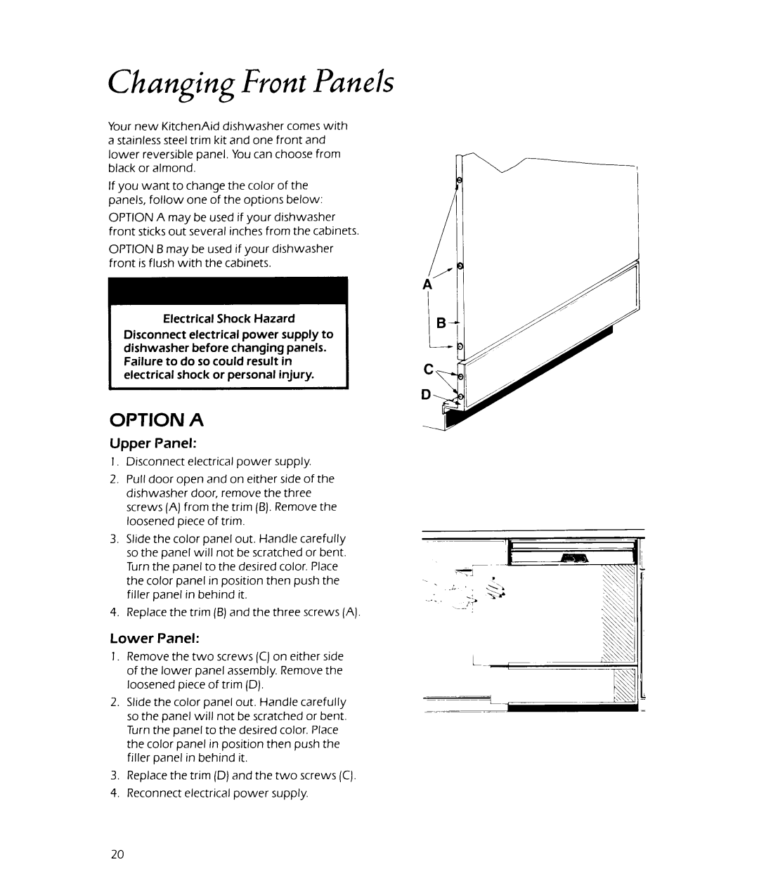 KitchenAid KUDB220T manual 