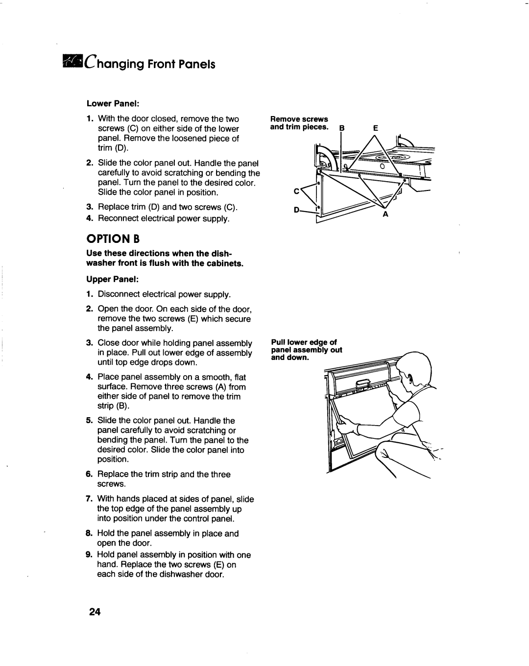 KitchenAid KUDD230B, KUDB230B, KUDB23HB manual 