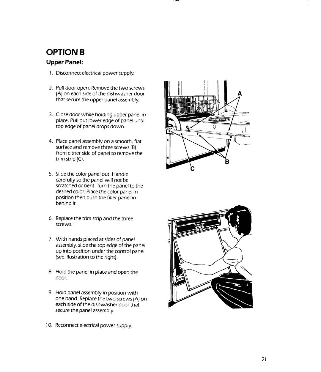 KitchenAid KUDI22GT, KUDI22HW, KUDI22HT, KUDI22OW manual 