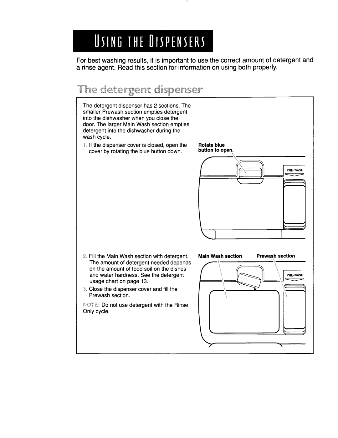 KitchenAid KUDI24SE, KUDM24SE manual 