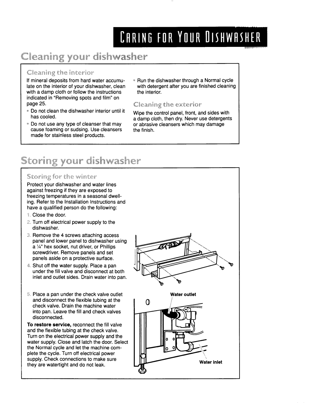 KitchenAid KUDM24SE, KUDI24SE manual 