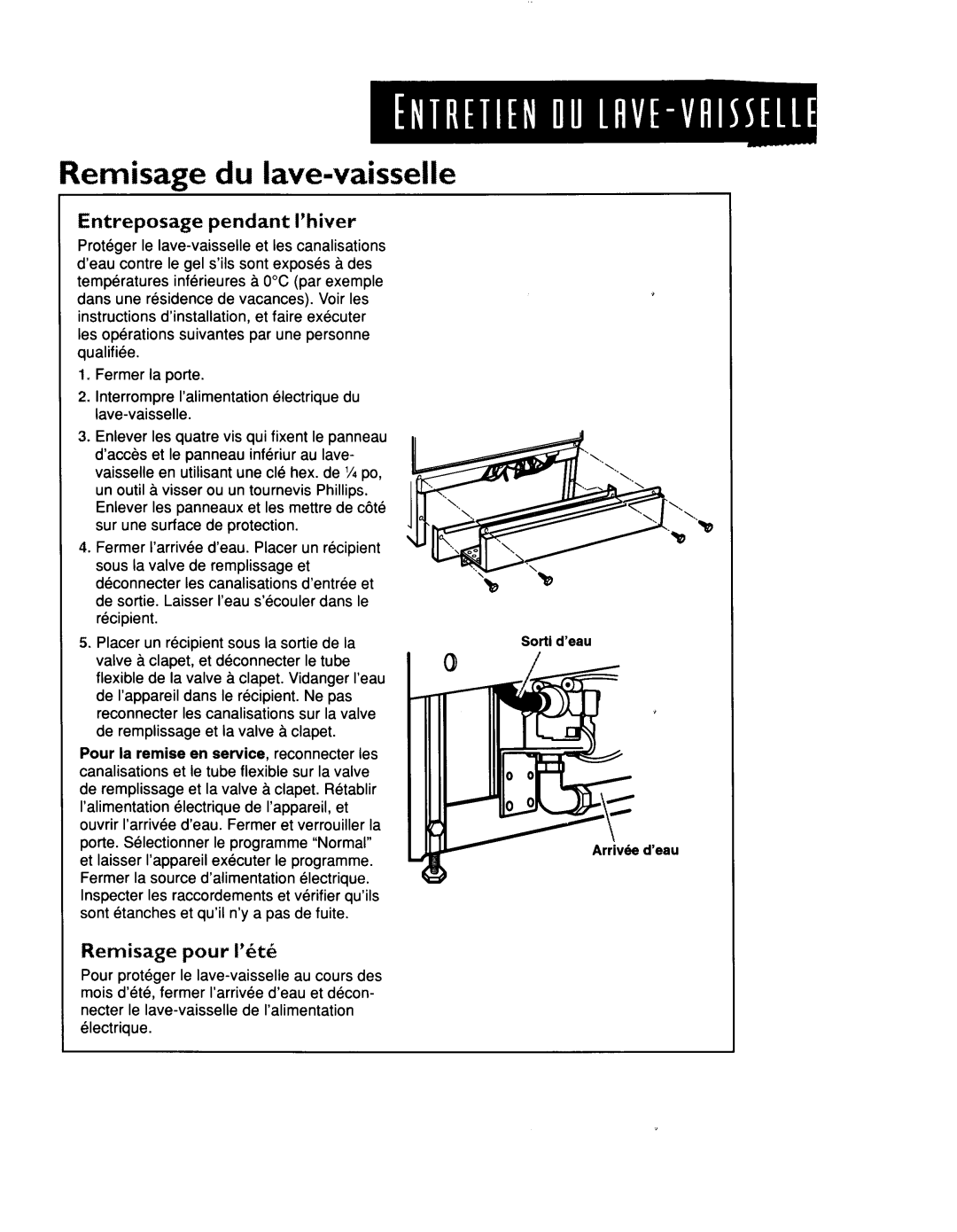 KitchenAid KUDI24SE, KUDM24SE manual 