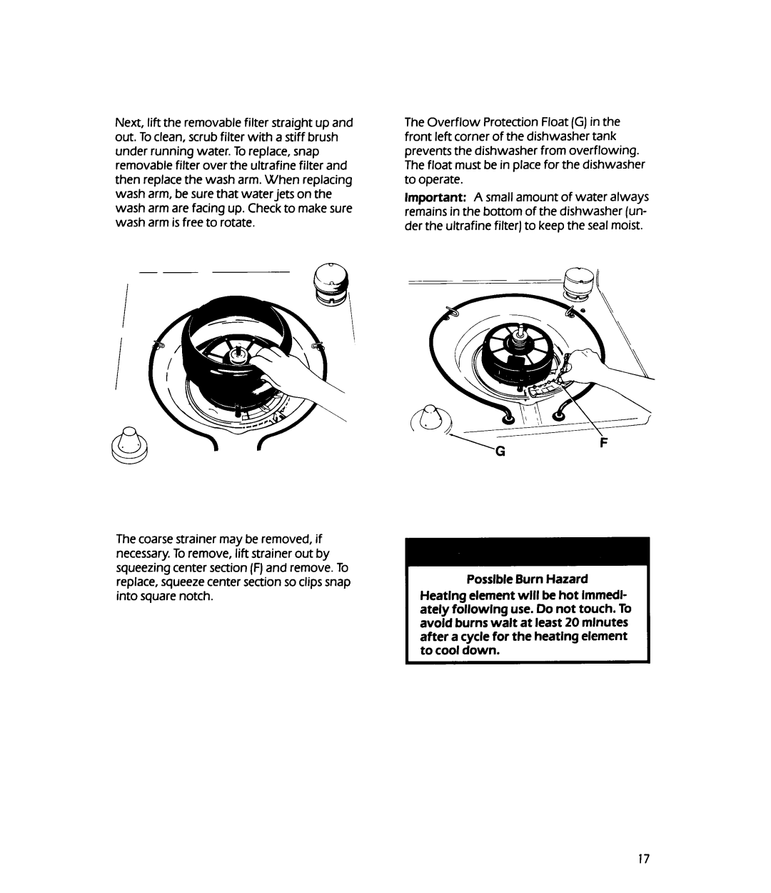 KitchenAid KUDM22HT, KUDM22OT, KUDM22GT manual 