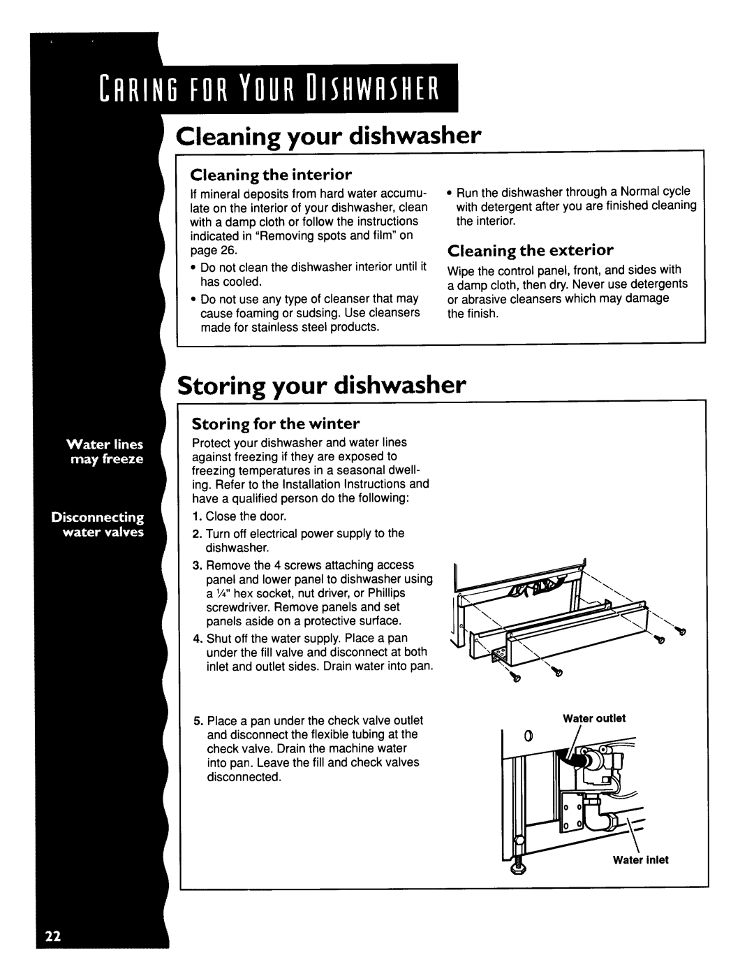 KitchenAid KUDR24SE manual 