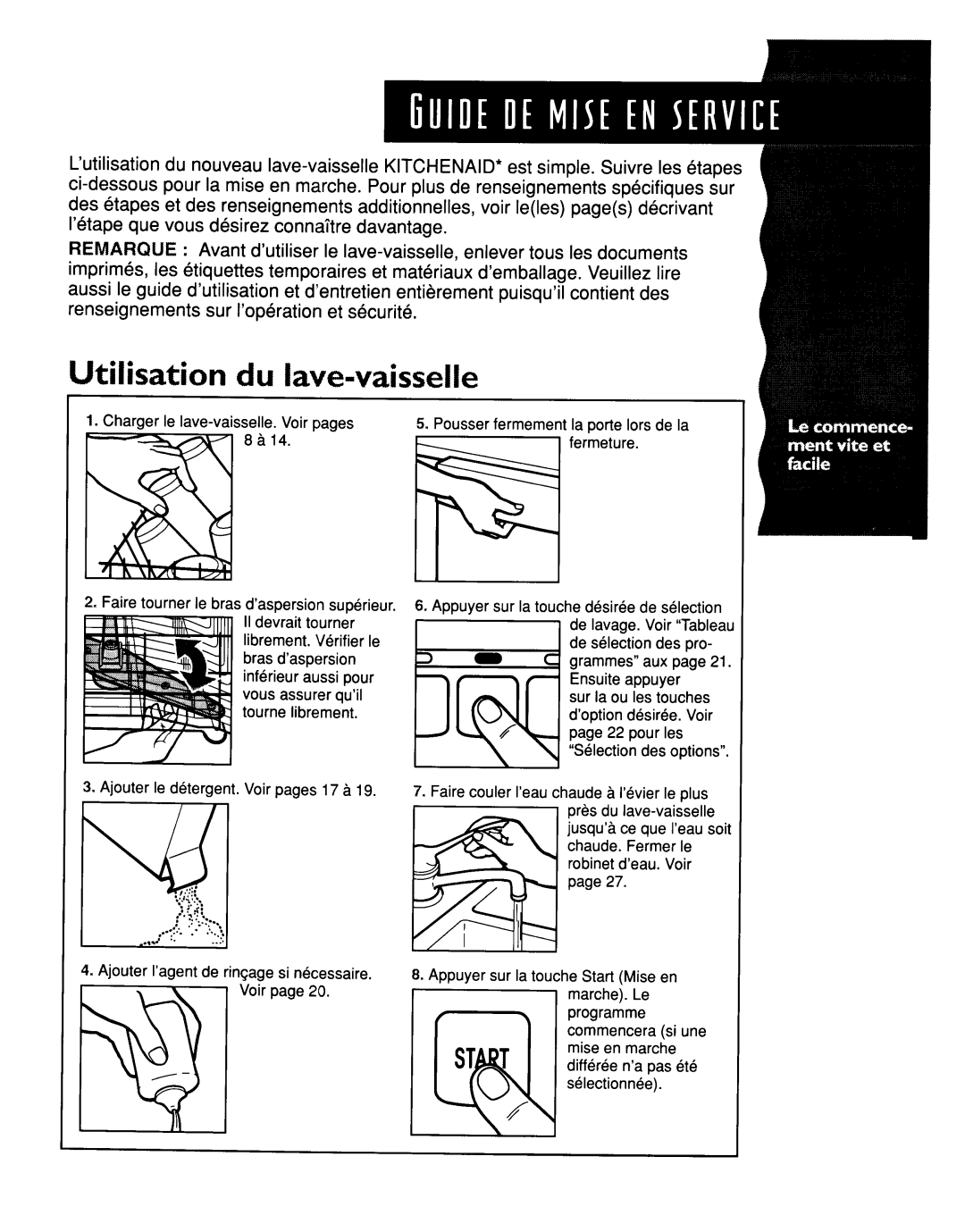 KitchenAid KUDS24SE manual 