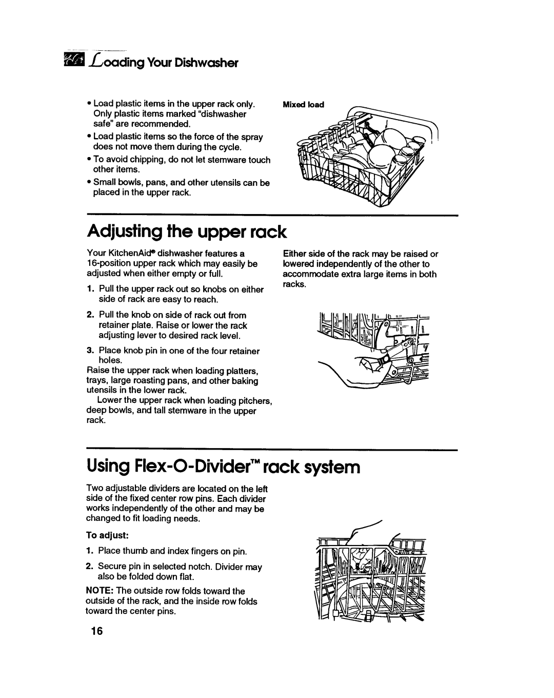 KitchenAid KUDX23HB manual 