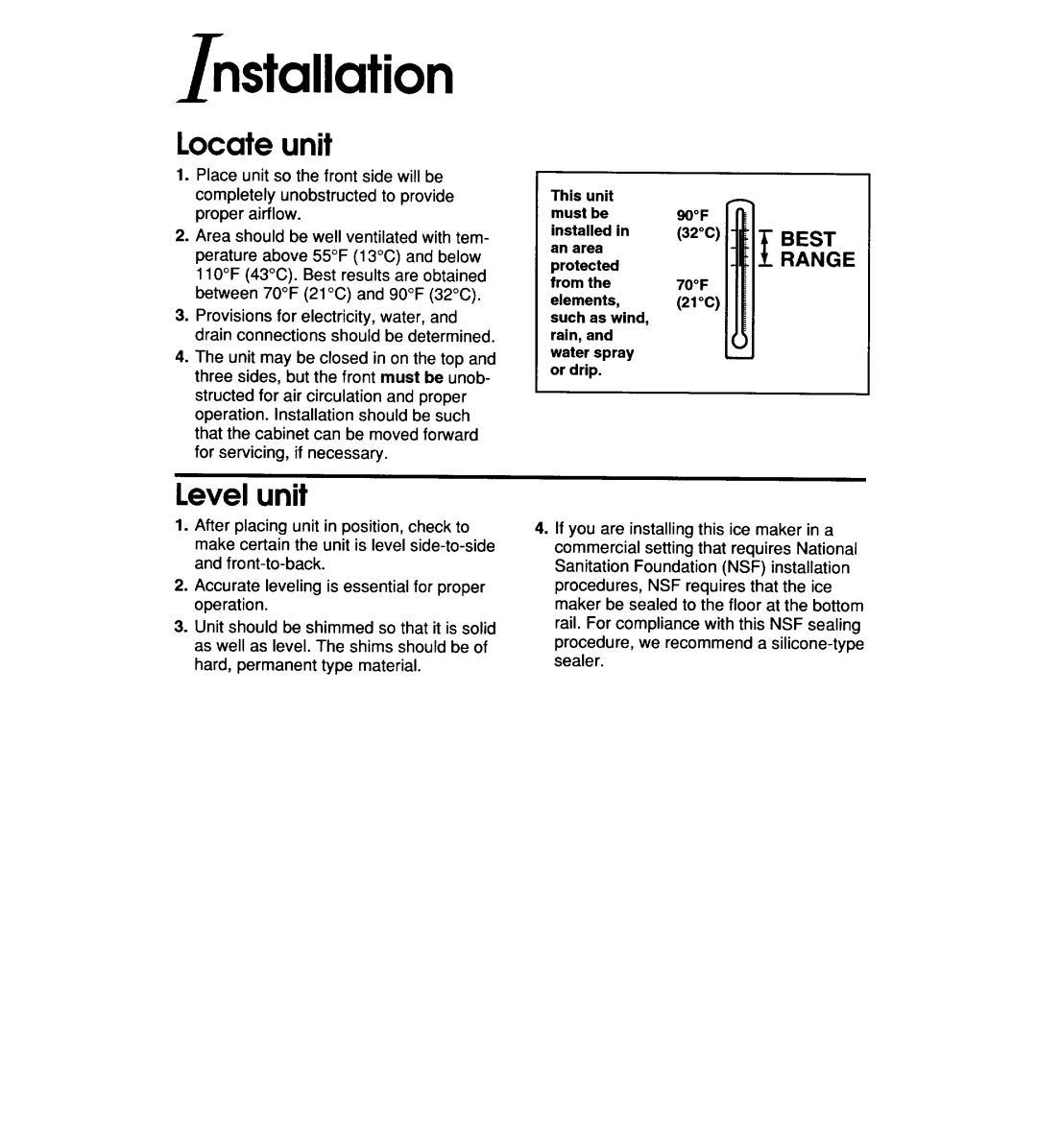 KitchenAid KUIS185 manual 