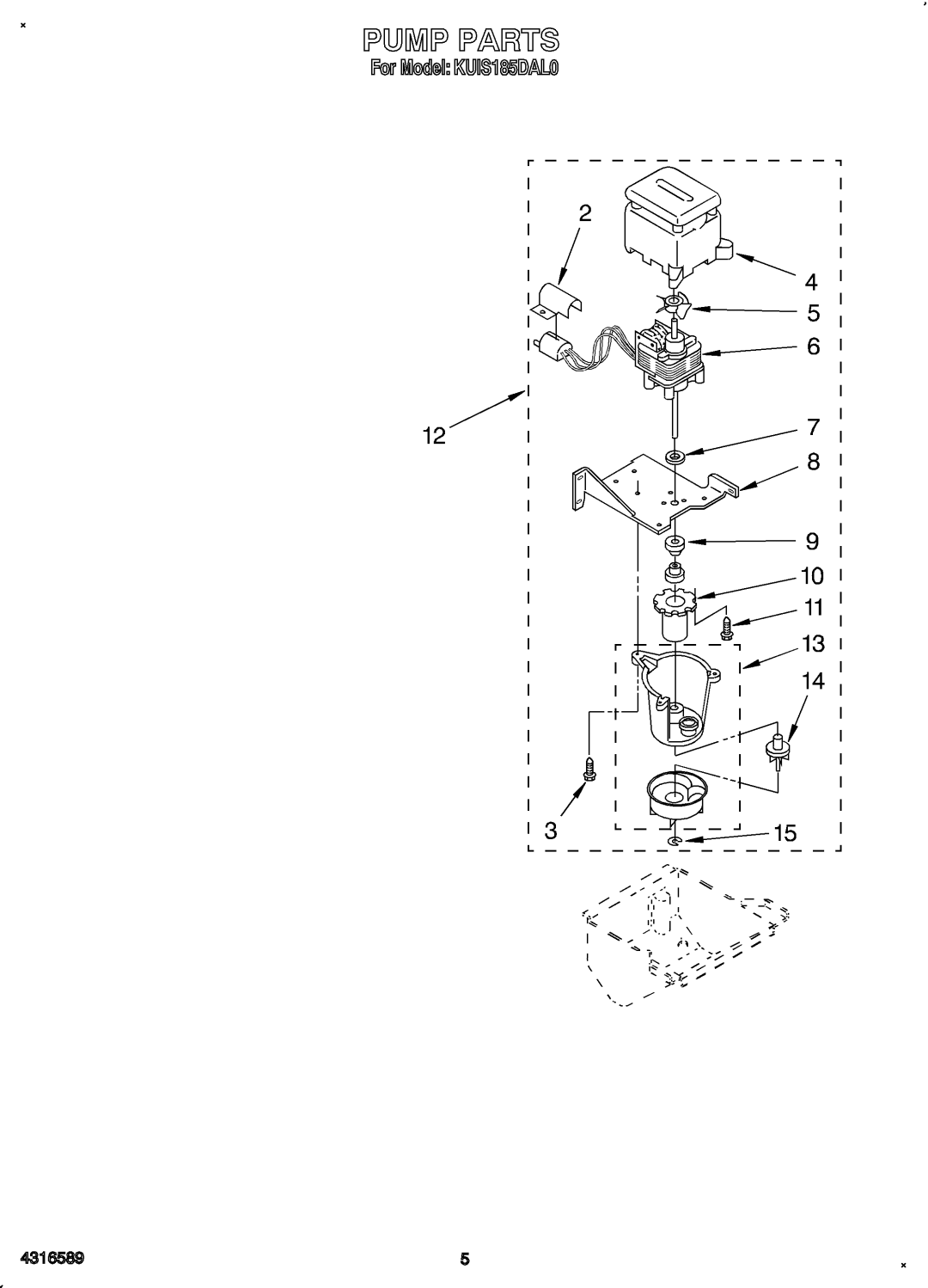 KitchenAid KUIS185DAL0 manual 