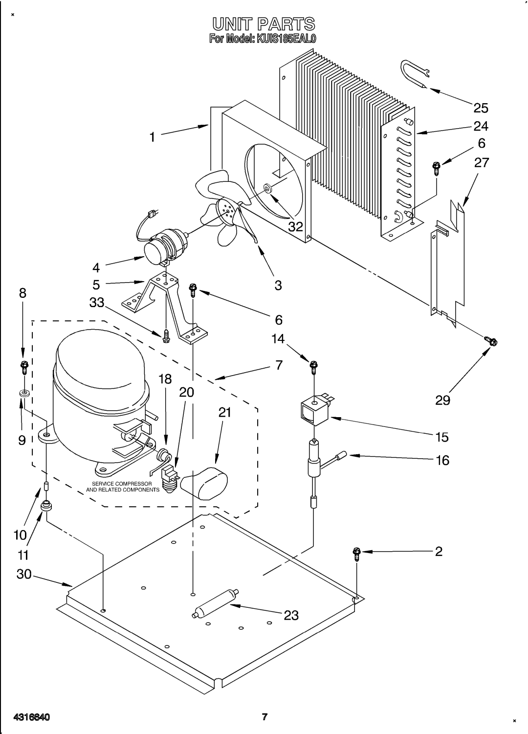 KitchenAid KUIS185EAL0 manual 