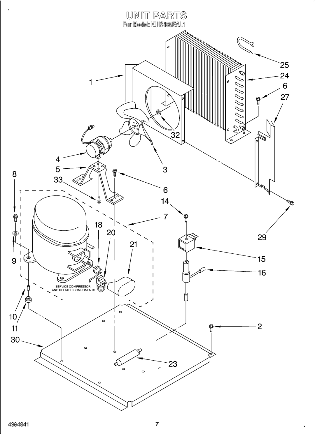 KitchenAid KUIS185EAL1 manual 