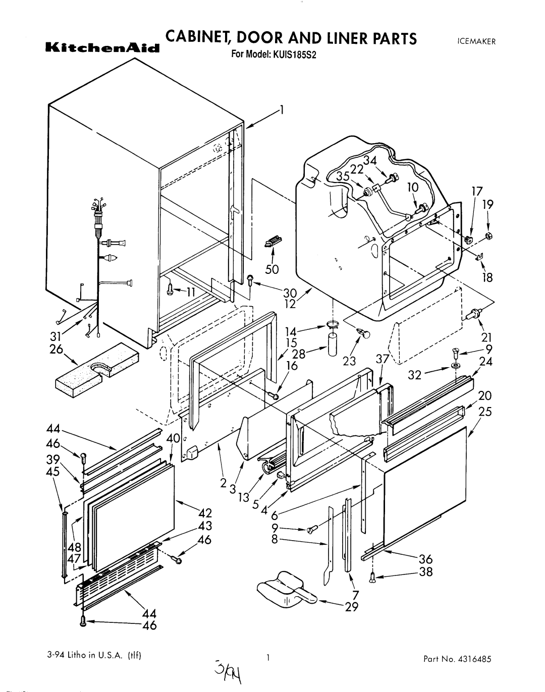 KitchenAid KUIS185S2 manual 