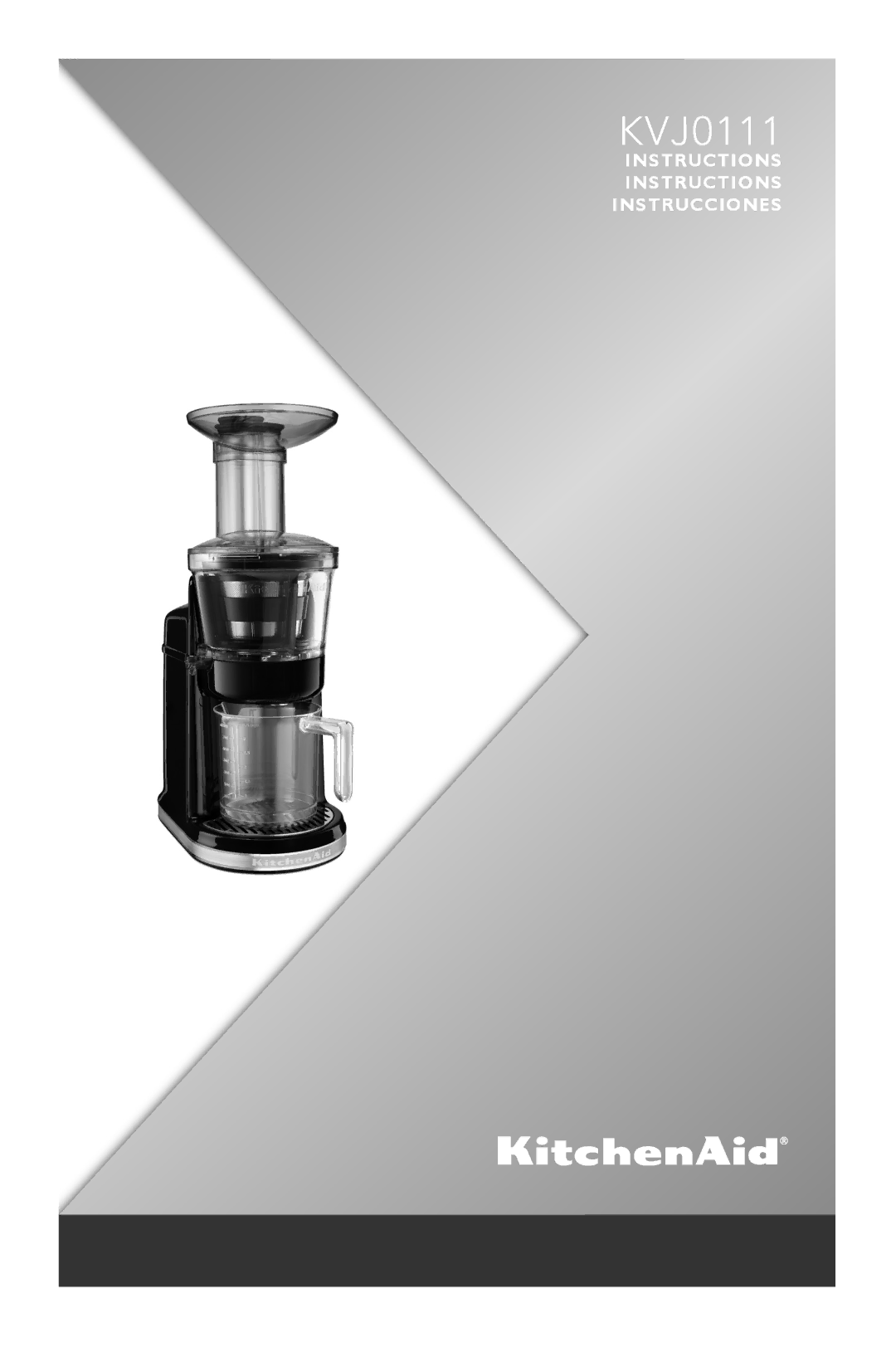 KitchenAid KVJ0111 manual 