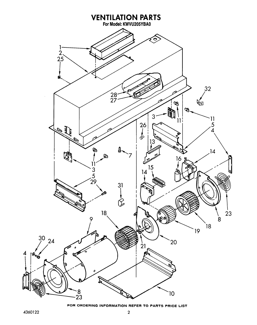 KitchenAid KWVU205YBAO manual 