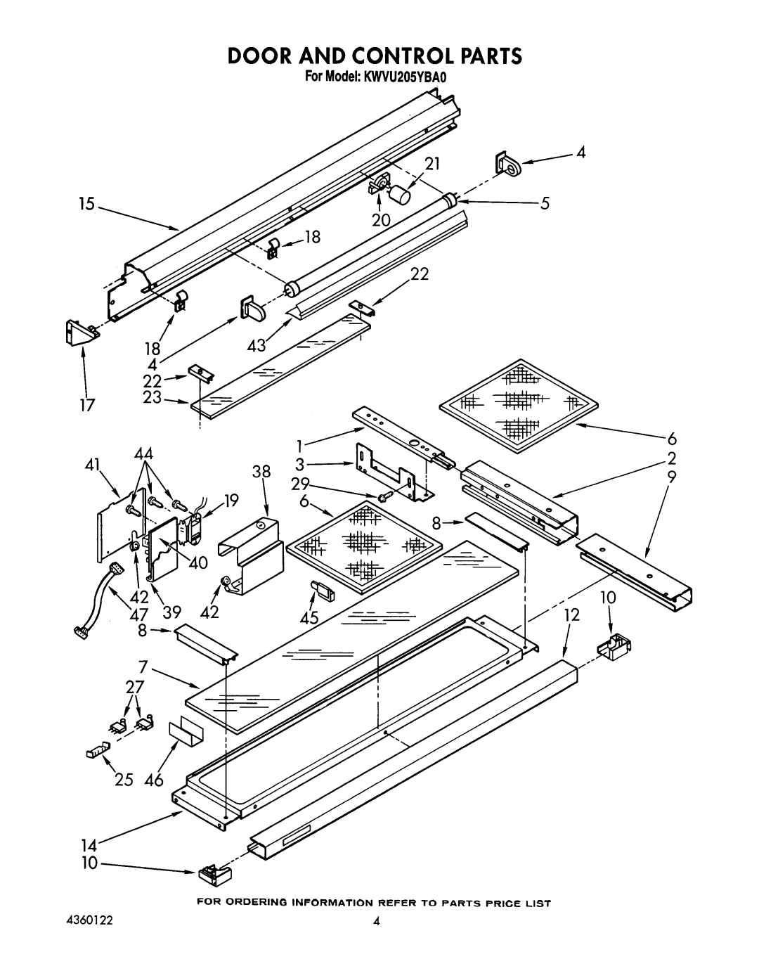 KitchenAid KWVU205YBAO manual 