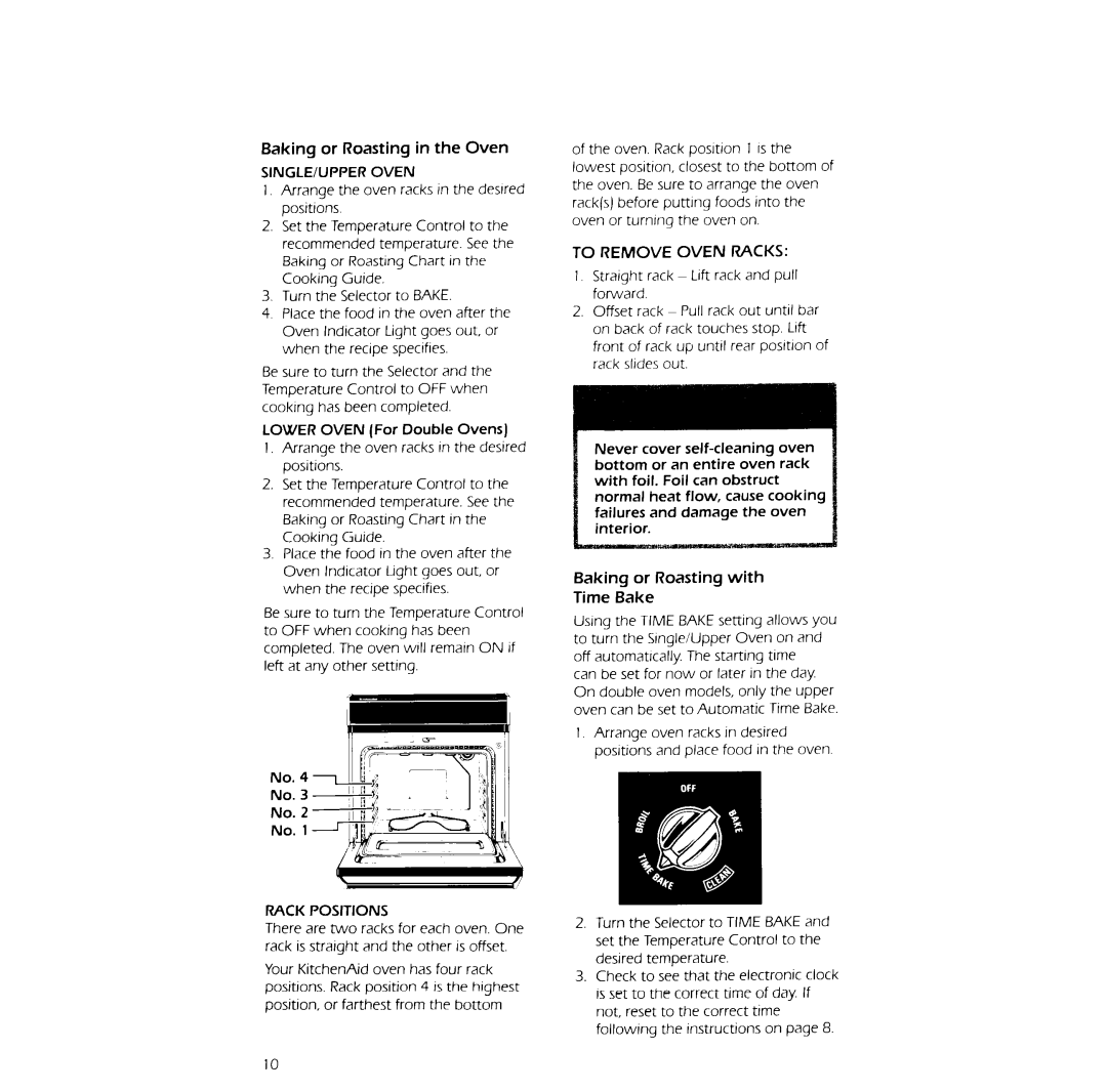 KitchenAid KEBI100V, Oven, KEBI200V, 122 manual 