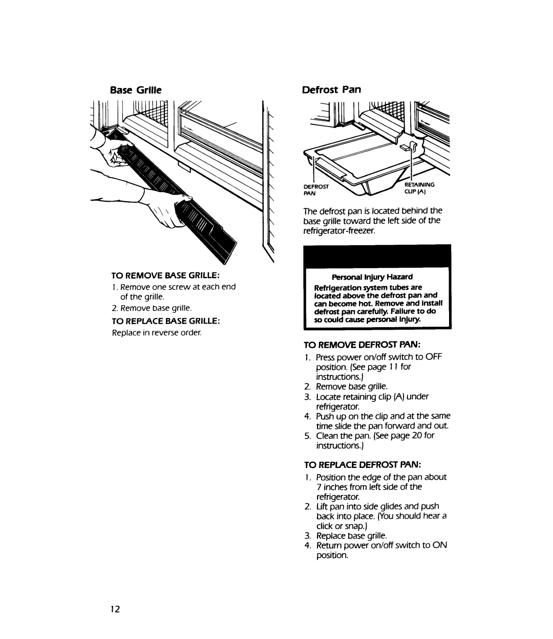 KitchenAid Refrigerator, 338, 4KSRF42D manual 