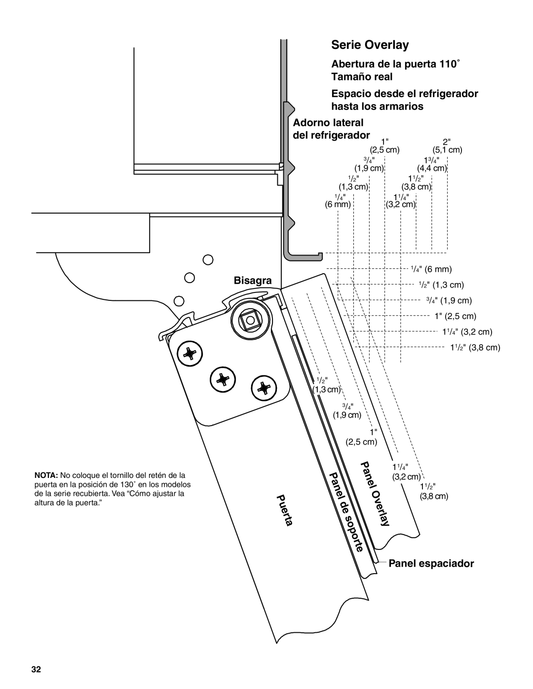 KitchenAid Refrigerator manual Soporte 