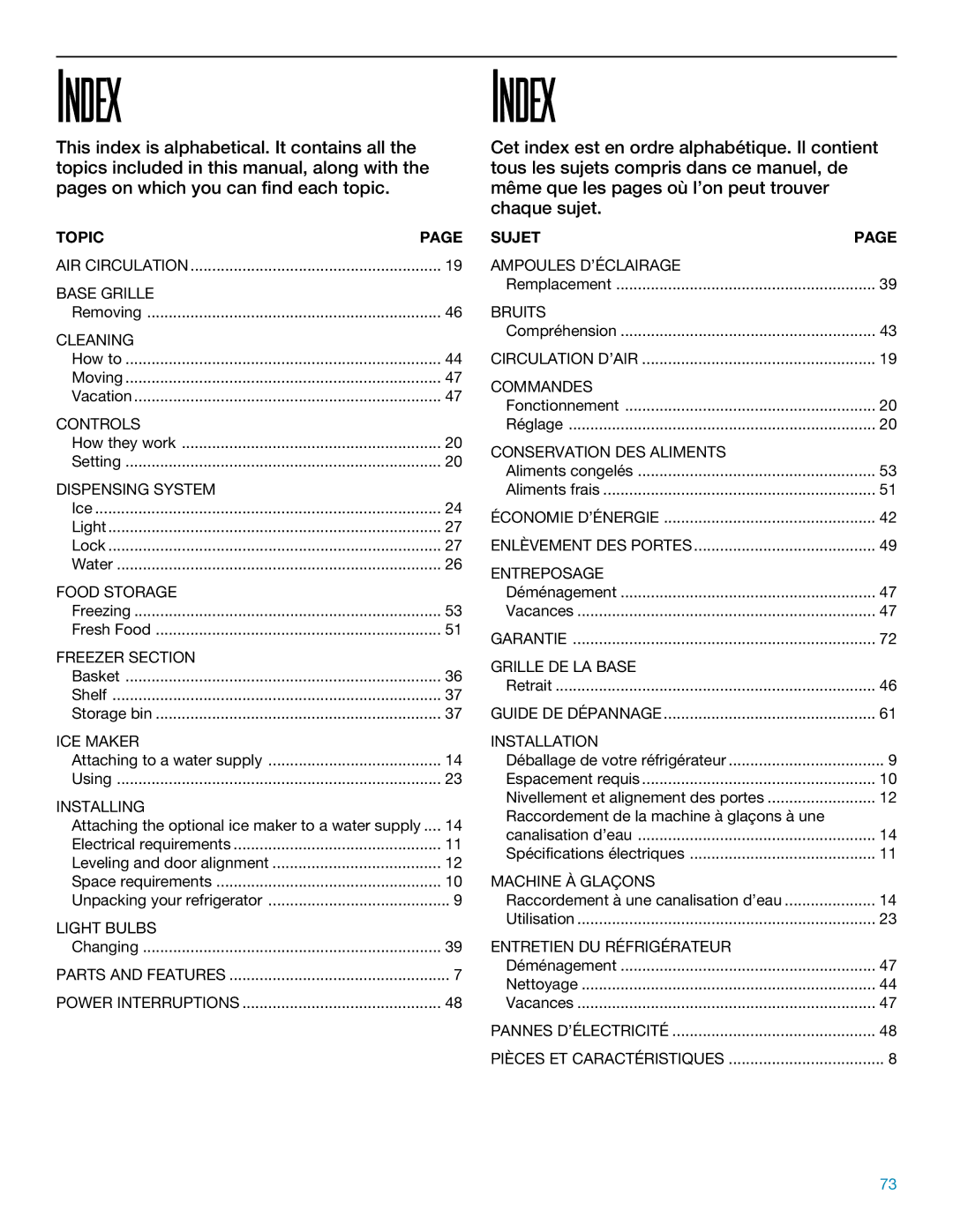 KitchenAid Side Refrigerator manual Topic, Sujet 