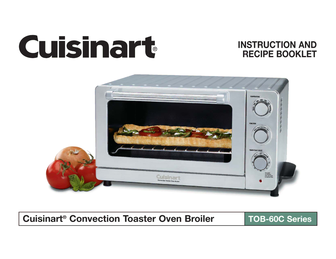 KitchenAid TOB-60C manual Cuisinart Convection Toaster Oven Broiler 