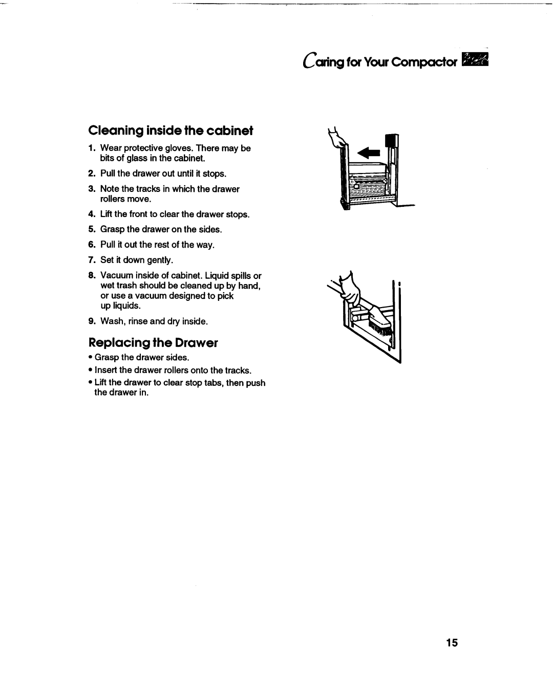 KitchenAid KCCC151, Trash Compactor, KUCC151, 403 manual 