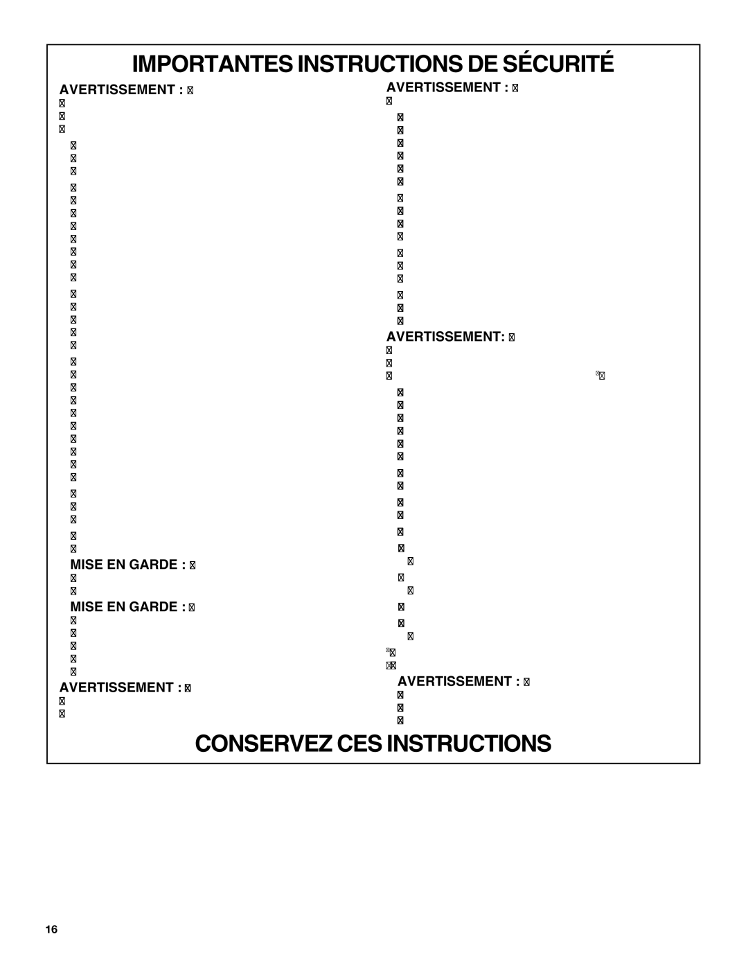 KitchenAid Ventilation Hood installation instructions Conservez CES Instructions 